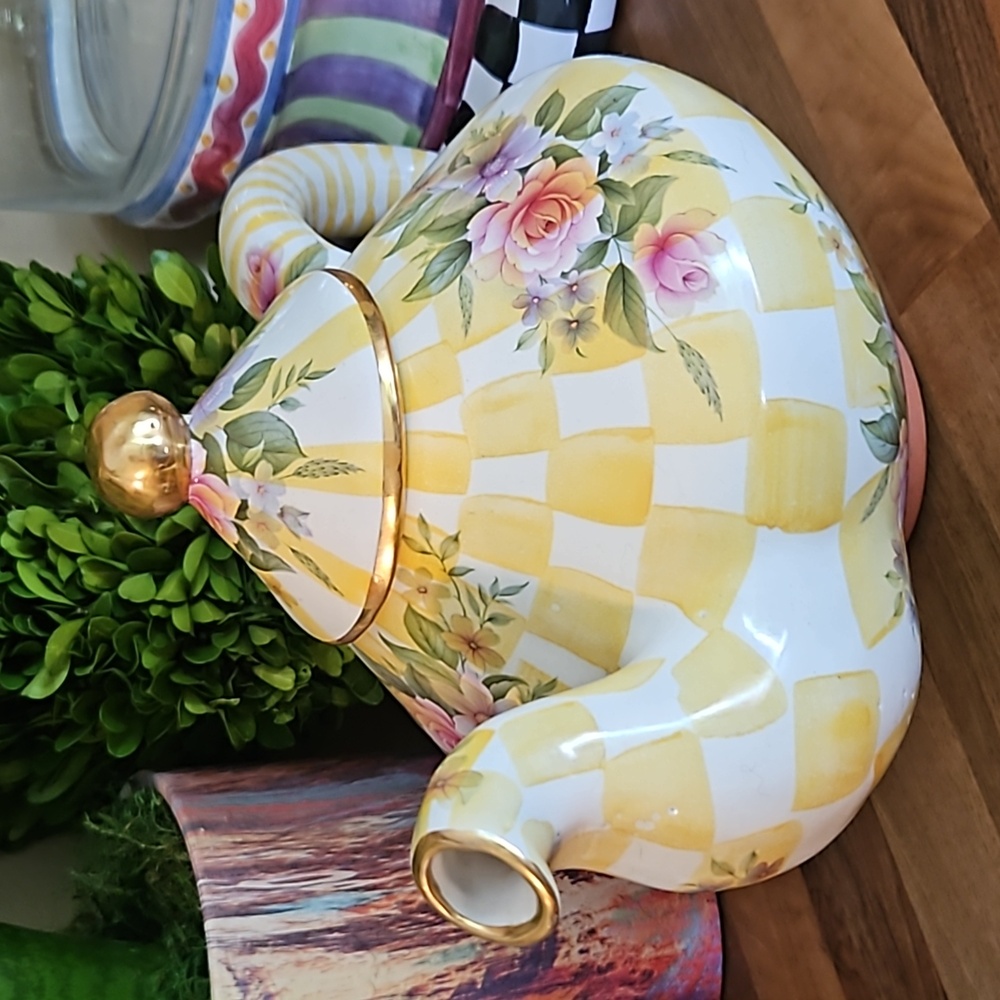 VTG Yellow Honeymoon Teapot, Excellent Condition - Picture 16 of 16